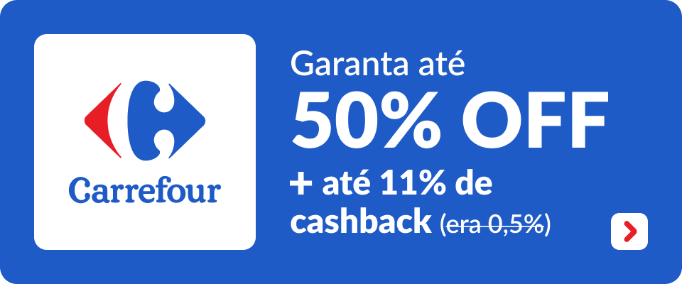 Garanta até 50% OFF