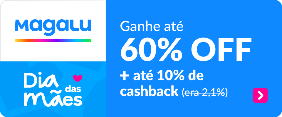 Ganhe até 60% OFF