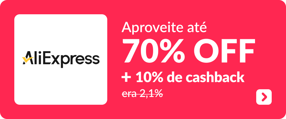 Aproveite até 70% OFF