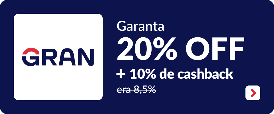 Garanta 20% OFF