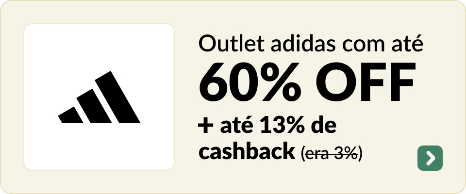 Outlet adidas com até 60% OFF 