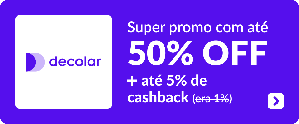 Super promo com até 50% OFF