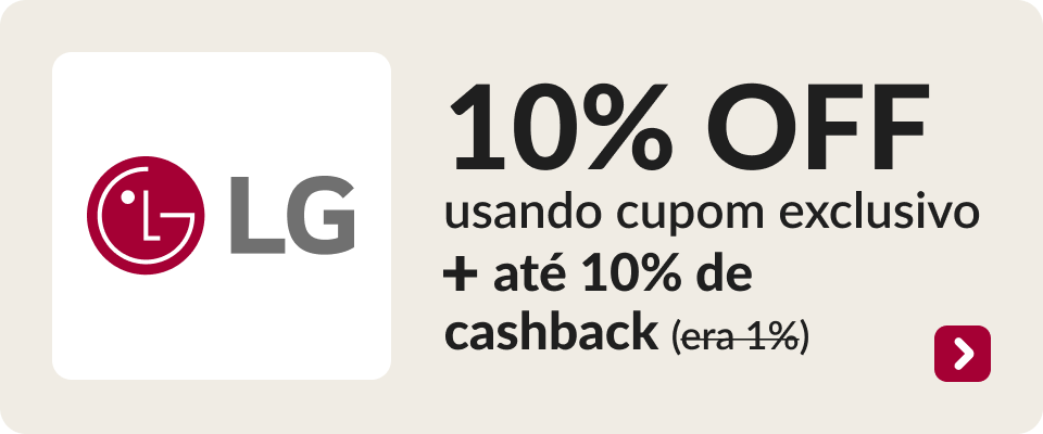 10% OFF aplicando o cupom exclusivo 