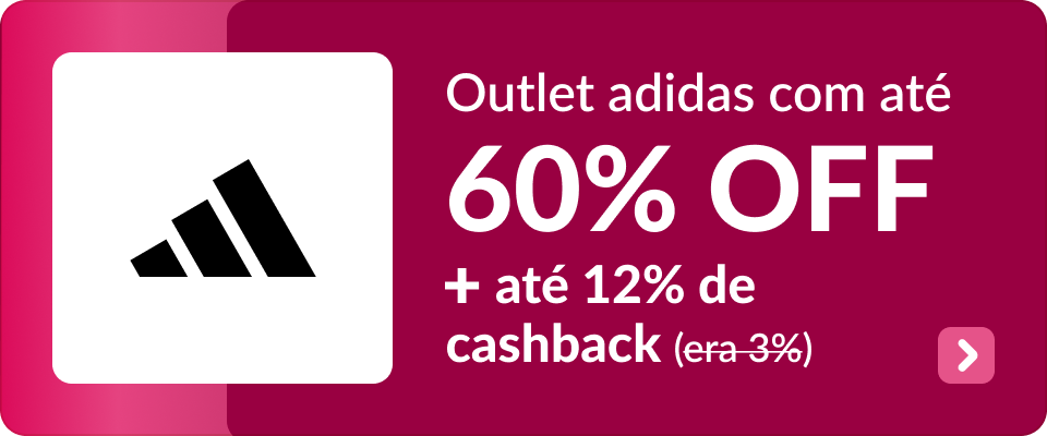 Outlet adidas com até 60% OFF 