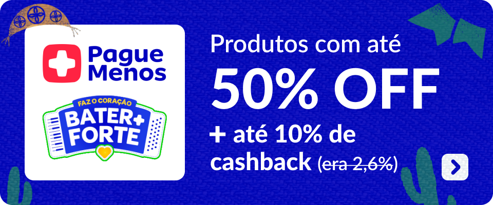 Produtos com até 50% OFF