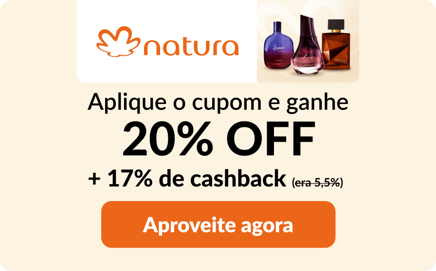 Aplique o cupom e ganhe