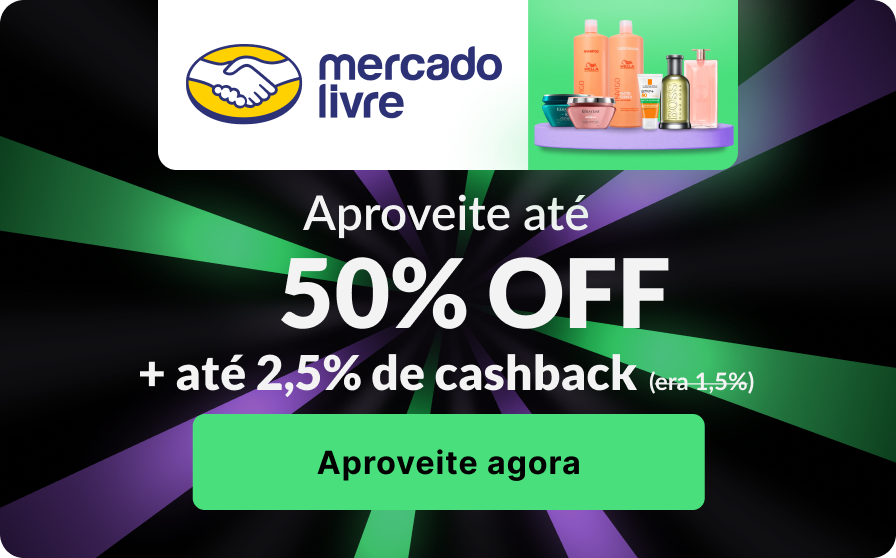 Aproveite até 50% OFF