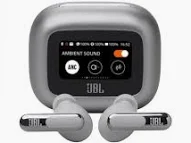 Fone De Ouvido Bluetooth Jbl Live Beam 3 Prata