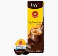 Cápsula de Cappuccino Classic TRES 3 Corações