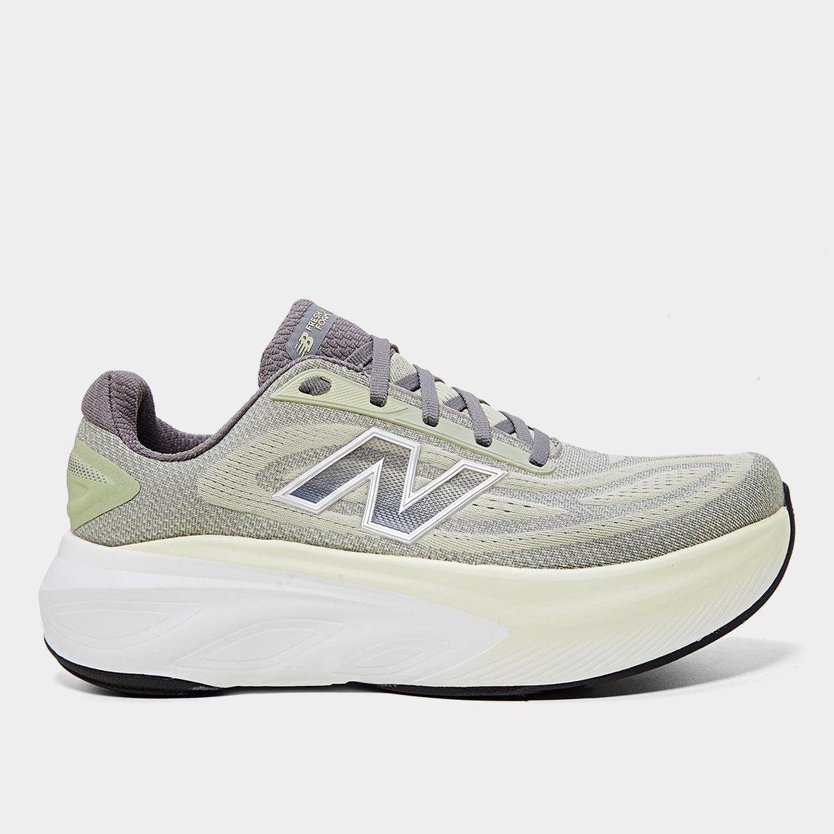 Tênis New Balance Fresh Foam x More V6 Masculino - Preto+Cinza